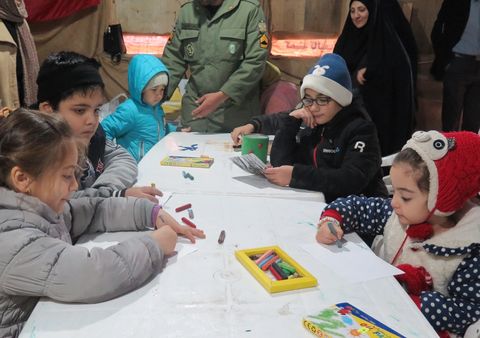 گزارش تصویری استقبال از غرفه کانون در نمایشگاه کنگره 3000 شهید استان قزوین