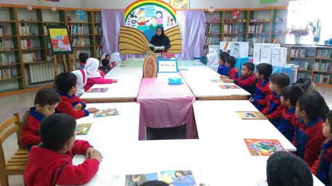 تجربه‌ی حال خوش خواندن برای کودکان و نوجوانان گلستانی در هفته کتاب و کتاب‌خوانی