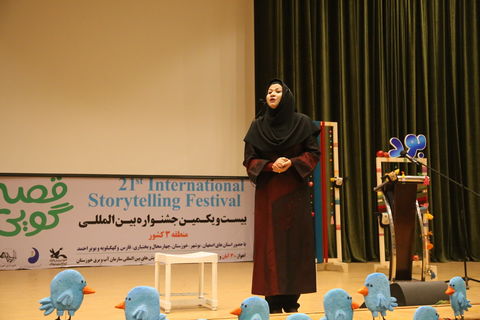 برگزاری بیست و یکمین جشنواره بین‌المللی قصه‌گویی منطقه سه کشور در اهواز - 2
