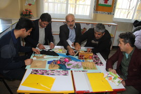 کارگاه آموزشی "کولاژ" با حضور استاد مبارکی در مجتمع شهید فرخی کانون