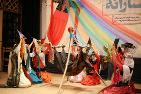 نمایش بیش از یکصد عروسک آیینی در مهرواره «بوکه‌بارانه»