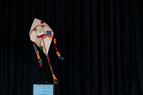 اجرای نمایش عروسکی «راه خونه فرشته‌ها» ویژه خبرنگاران