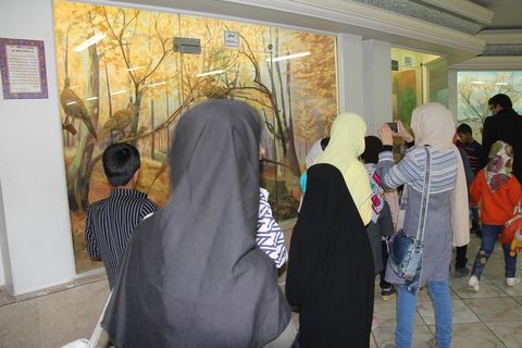 بازدید اعضای کانون از موزه علوم طبیعی