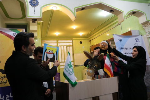 افتتاح پایگاه فرهنگی هنری کانون در کوی عین دو اهواز 