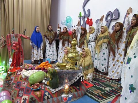 یلدای قصه در مراکز فرهنگی هنری کانون استان اردبیل