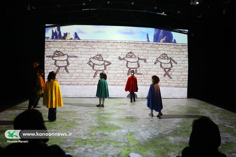 اجرای نمایش راز گنجور در مرکز تئاتر کانون