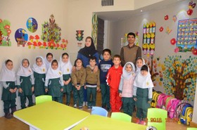 گزارش تصویری حضور شاعر شعرهای کودکانه در مدارس شیراز