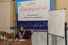 پودمان آموزشی ثبت و مستندسازی تجربیات فعالیت‌های فرهنگی در مرکز آموزش کانون تبریز