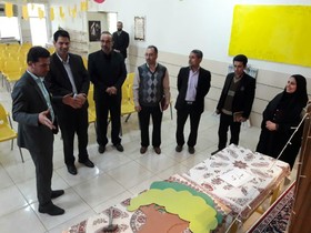بازدید فرماندار حمیدیه با همراهی مدیرکل کانون خوزستان از مرکز فرهنگی هنری این شهرستان