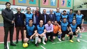 شرکت کارکنان کانون پرورش فکری استان اردبیل در مسابقات فوتسال جام ۹ دی