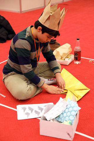 دومین جشنواره سازه‌های بزرگ کاغذی و کلاه‌های اوریگامی