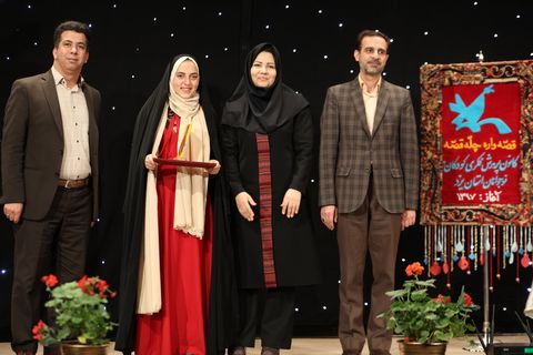 گزارش تصویری اختتامیه جشنواره‌ی قصه‌گویی چله‌ی انقلاب2- یزد/ تفت- دی 97