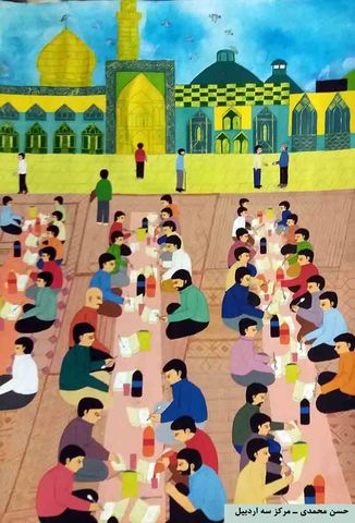 آثار برگزیده اعضای کانون استان اردبیل در هفتمین دوسالانه هنرهای تجسمی «آفرینش»