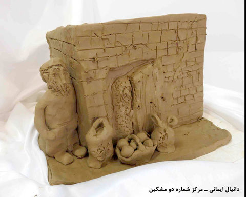 آثار برگزیده اعضای کانون استان اردبیل در هفتمین دوسالانه هنرهای تجسمی «آفرینش»