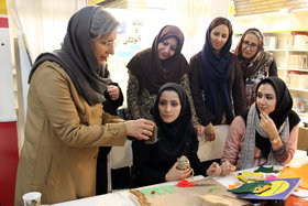 اولین کارگاه تولید کتاب‌های حسی و لمسی کانون تهران