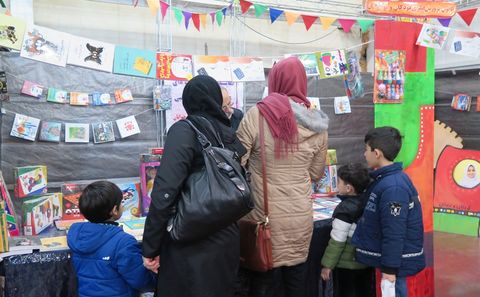 گزارش تصویری حضور پراستقبال کانون قزوین در سیزدهمین نمایشگاه کتاب استان 