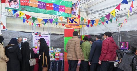 رونق غرفه کانون در سیزدهمین نمایشگاه کتاب استان قزوین(گزارش تصویری)