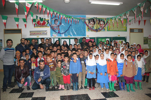 اردوی جهادی کانون برای کودکان روستایی در چورت