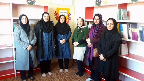 افتتاح کتابخانه سیار هیدج در استان زنجان