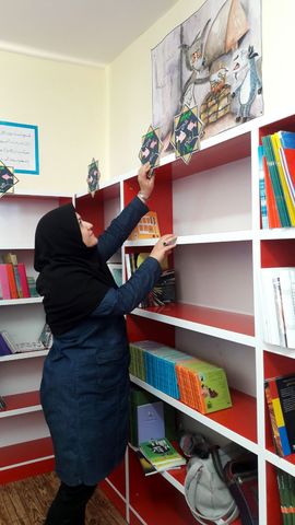 افتتاح کتابخانه سیار هیدج در استان زنجان