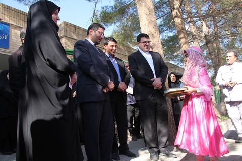 افتتاح کتابخانه سیار روستایی شهرستان گناباد