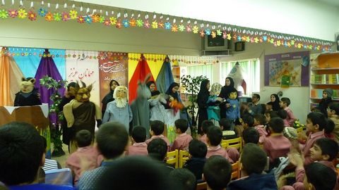 جشن عروسکها در مرکز فرهنگی هنری تایباد