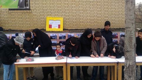 کارگاه‌های فرهنگی، هنری و ادبی کانون آذربایجان شرقی در راهپیمایی پرشکوه ۲۲ بهمن ماه