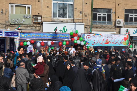 شرکت در راهپیمایی 22 بهمن کانون زنجان