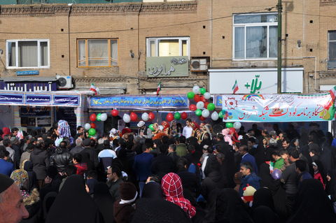 شرکت در راهپیمایی 22 بهمن کانون زنجان
