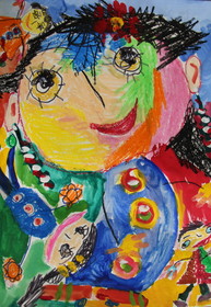 درخشش نقاشی کودک استان فارس در بلغارستان