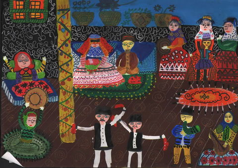 «ثنا سروش» 13 ساله از مرکز فرهنگی هنری کانون میاندوآب استان آذربایجان غربی