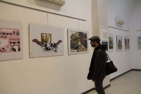 آیین گشایش نمایشگاه براتیسلاوا در مشهد از قاب دوربین