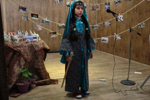 همایش شاهنامه خوانی و دور همی اعضای قدیمی در مرکز فرهنگی هنری سامان