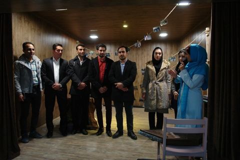 همایش شاهنامه خوانی و دور همی اعضای قدیمی در مرکز فرهنگی هنری سامان
