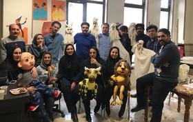 دوره آموزشی عروسک سازی در کانون کرمانشاه برگزار شد