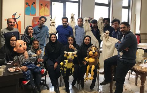 پایان دوره دوره آموزشی عروسک سازی ویژه مربیان کانون استان کرمانشاه