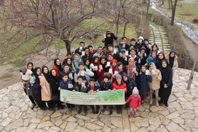 ویژه برنامه روز درختکاری کانون تهران در پارک پلیس