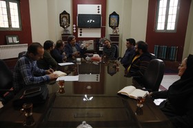 دیدار اعضای انجمن نمایش با مدیرکل کانون پرورش فکری استان یزد