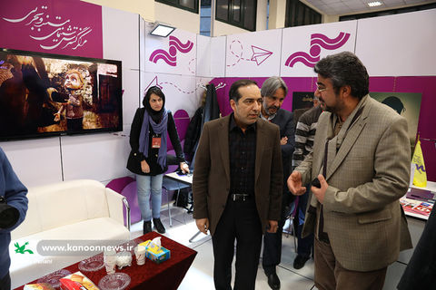 بازدید حسین انتظامی از یازدهمین جشنواره بین‌المللی پویانمایی تهران