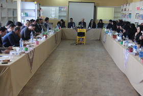 نشست سالانه مسئولان مراکز کانون استان در مجتمع شهید فرخی