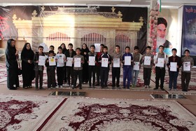 گرامیداشت روز شهید توسط کودکان یاسوجی