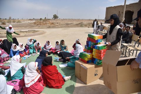 اجرای طرح امداد فرهنگی پیک امید در سیستان و بلوچستان