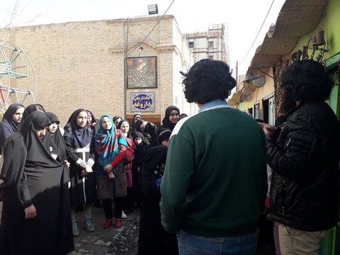 مشهدگردی اعضای مکاتبه‌ای مرکز آفرینش‌های ادبی 
