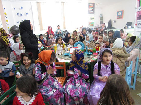 استقبال از عید نوروز در مراکز کانون پرورش فکری استان اردبیل