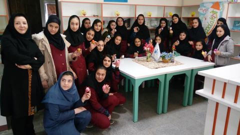 اعضای مراکز فرهنگی و هنری کانون مازندران به استقبال نوروز رفتند
