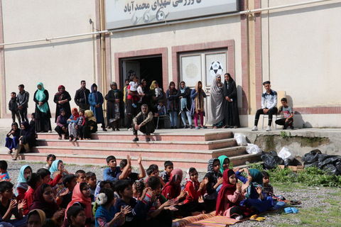 امداد فرهنگی کانون در مناطق سیل‌زده استان گلستان