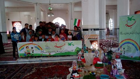 گزارش تصویری فعالیت‌های عیدانه پایگاه‌‌های نوروزی خراسان شمالی