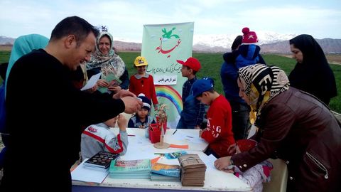 گزارش تصویری فعالیت‌های عیدانه پایگاه‌‌های نوروزی خراسان شمالی