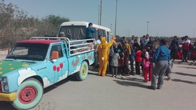 خدمات کانون پرورش فکری به کودکان و نوجوانان سیل‌زده خوزستانی