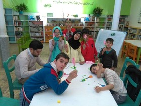 گزارش تصویری اجرای طرح عیدانه‌کتاب در کانون استان قم